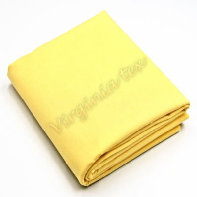 Bumbac satinat uni sb 107 galben 240 cm  material bumbac ranforce Oeko-Tex 5 ML